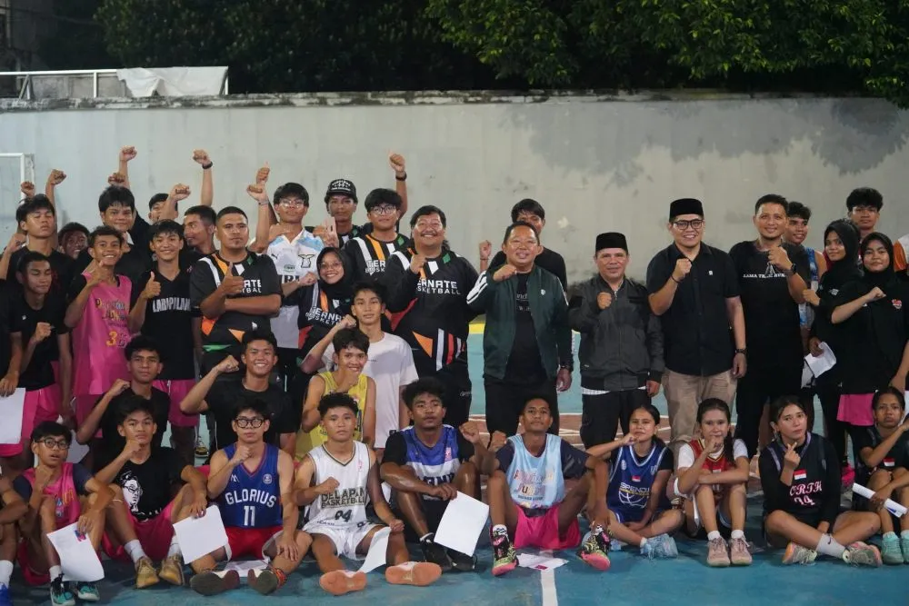 Tim Basket Ternate Siap Hadapi POPDA 2026 Setelah Seleksi Pemain