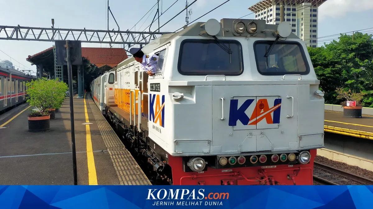 KA Fajar Utama Yogyakarta Mengalami Keterlambatan akibat Gangguan Pengereman