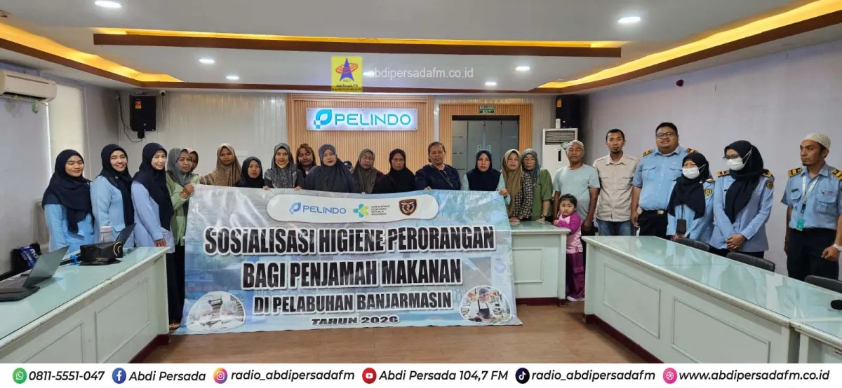 Pelindo Kalimantan Gelar Sosialisasi Keamanan Pangan untuk Cegah Penyakit Bawaan