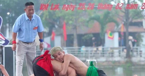 Festival Kuil Truc Lam dan Turnamen Gulat Tradisional di Vat Lai