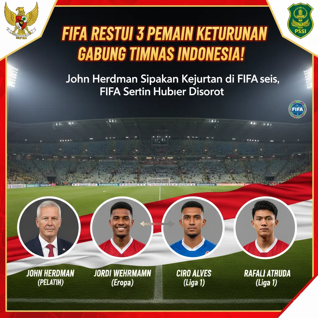 Tiga Pemain Keturunan Resmi Perkuat Timnas Indonesia Menyongsong FIFA Series 2026