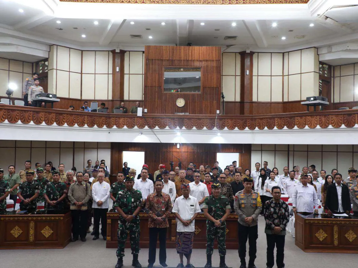 Rakor Mitigasi Konflik Sosial Jelang Nyepi dan Idul Fitri di Bali