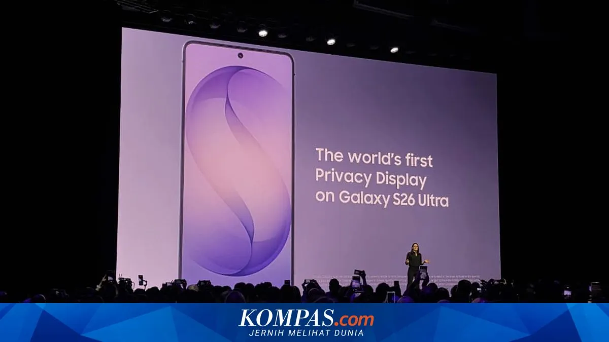 Samsung Galaxy S26 Ultra Hadir dengan Layar Anti-Intip Pertama di Dunia