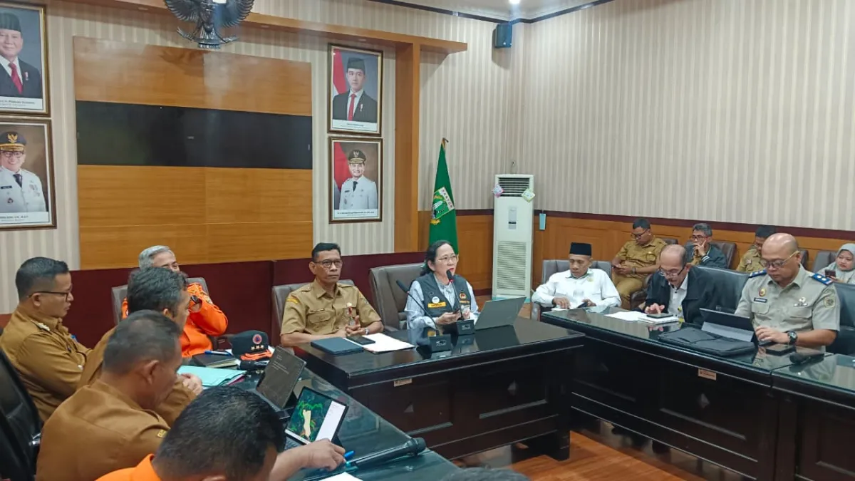 Percepatan Rehabilitasi Pascabencana di Kabupaten Lebak Didorong Melalui Rapat Koordinasi
