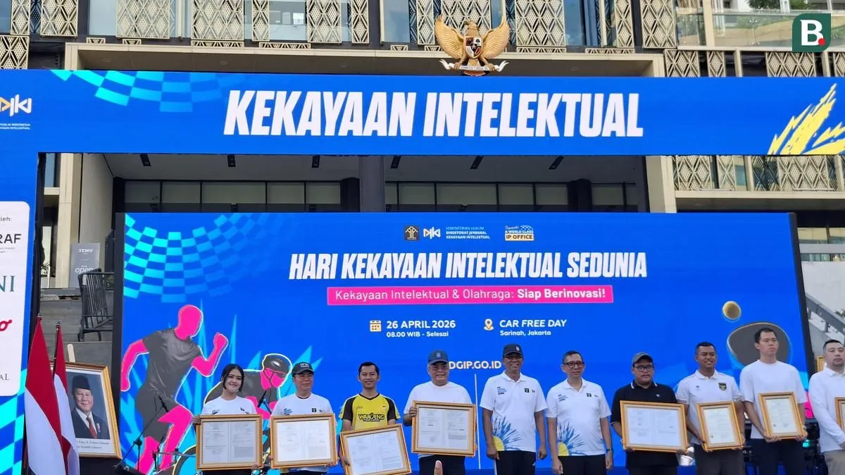 Kemenkumham Rayakan Hari Kekayaan Intelektual 2026 dengan Acara Olahraga