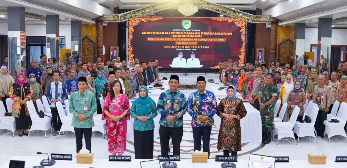 Bupati Barito Utara Gelar Musrenbang RKPD 2027 untuk Penyelarasan Aspirasi Pembangunan