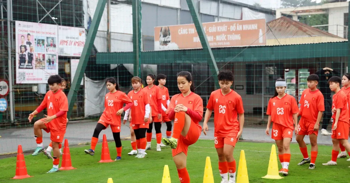 Tim U20 Putri Vietnam Siapkan Diri Hadapi Kejuaraan Asia 2026