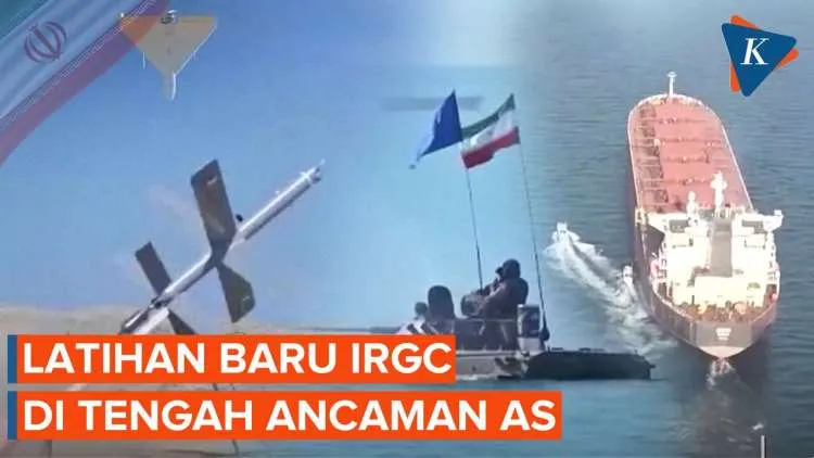 IRGC Gelar Latihan Militer Pasca Peningkatan Kehadiran Militer AS di Timur Tengah