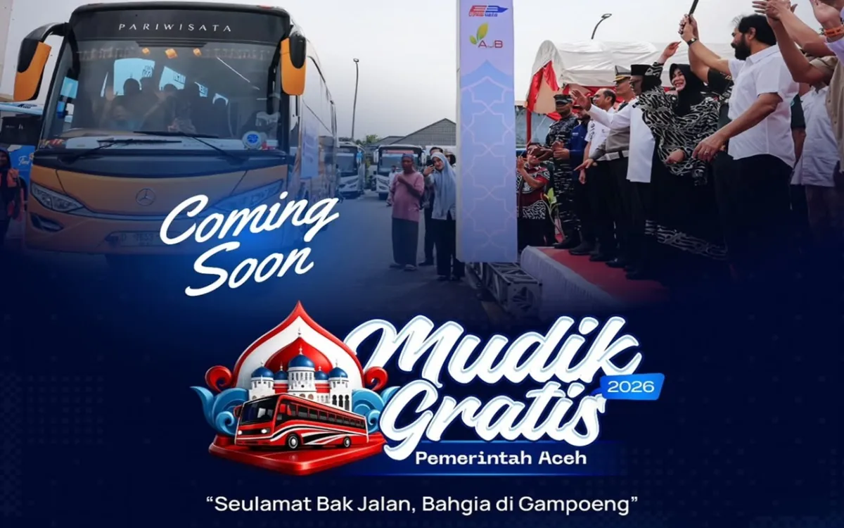 Pendaftaran Mudik Gratis Aceh Dimulai Akhir Februari 2026