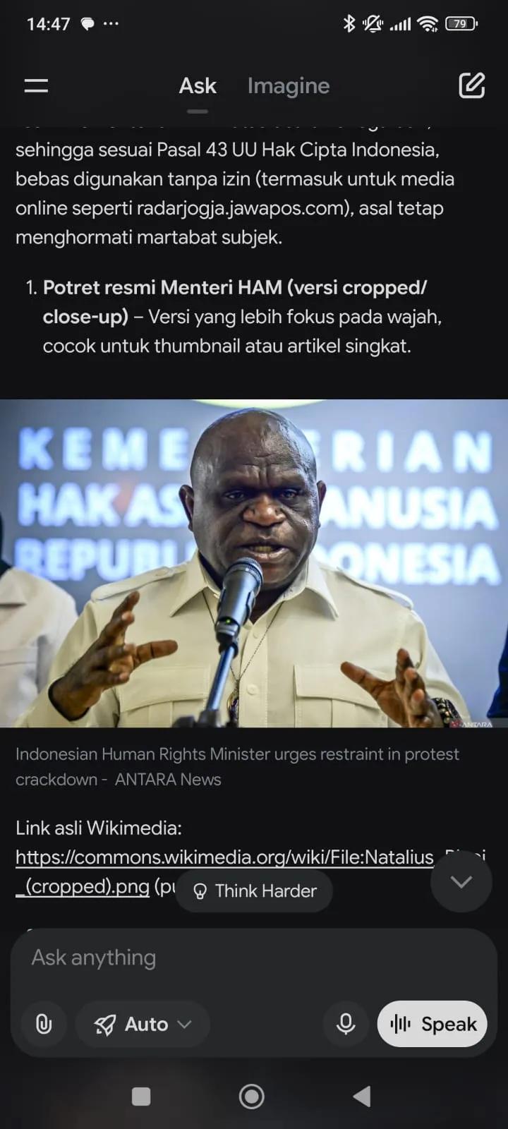 Natalius Pigai Tantang Zainal Arifin Mochtar Debat Kasus HAM