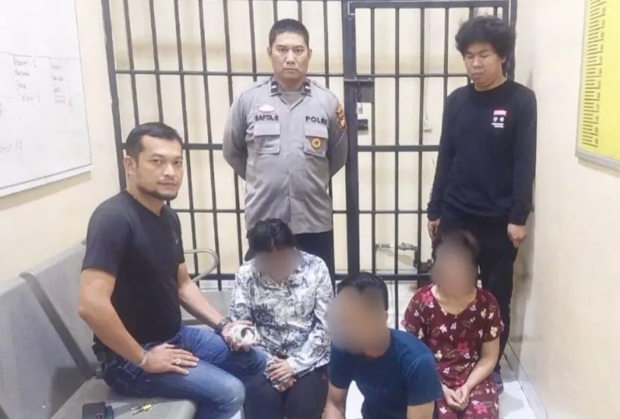Polres Siak Ungkap Jaringan Narkoba, Tiga Tersangka Termasuk ASN Ditangkap