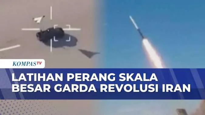 Garda Revolusi Iran Laksanakan Latihan Perang Besar-besaran di Teluk Persia
