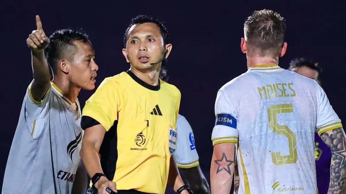 Marcos Reina Catat Kinerja Wasit setelah Pertandingan Persik Kediri vs Bhayangkara FC