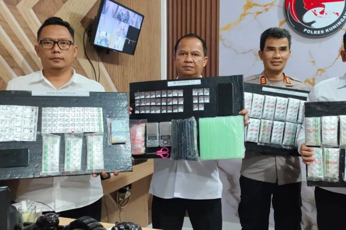 Polres Kuningan Selidiki Kasus Narkotika dengan Lima Tersangka