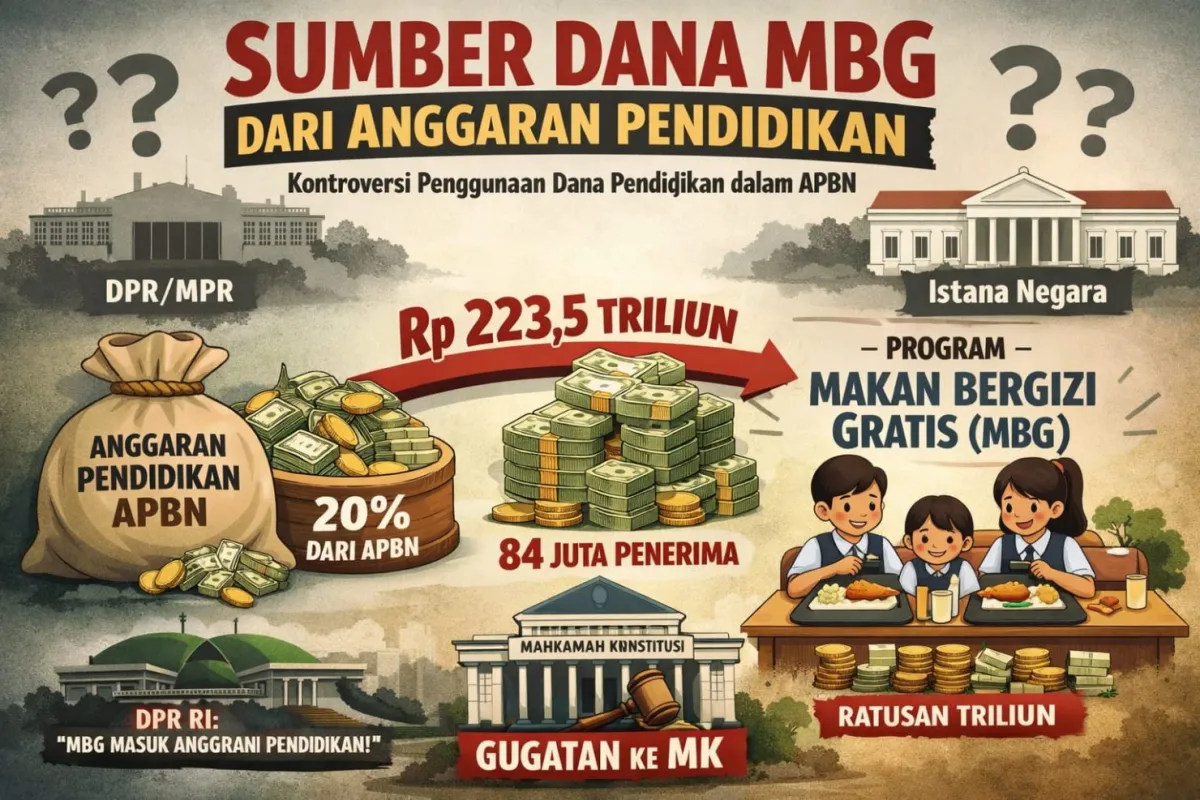 Kontradiksi Sumber Dana Program Makan Bergizi Gratis di APBN 2026