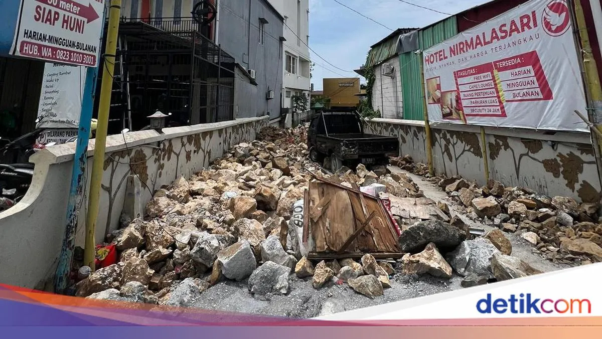 Sengketa Lahan Pengaruhi Proyek Pengecoran Jalan di Makassar