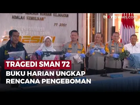 Buku Harian dan Jejak Digital Pelaku Ungkap Motif Pengeboman di Jakarta
