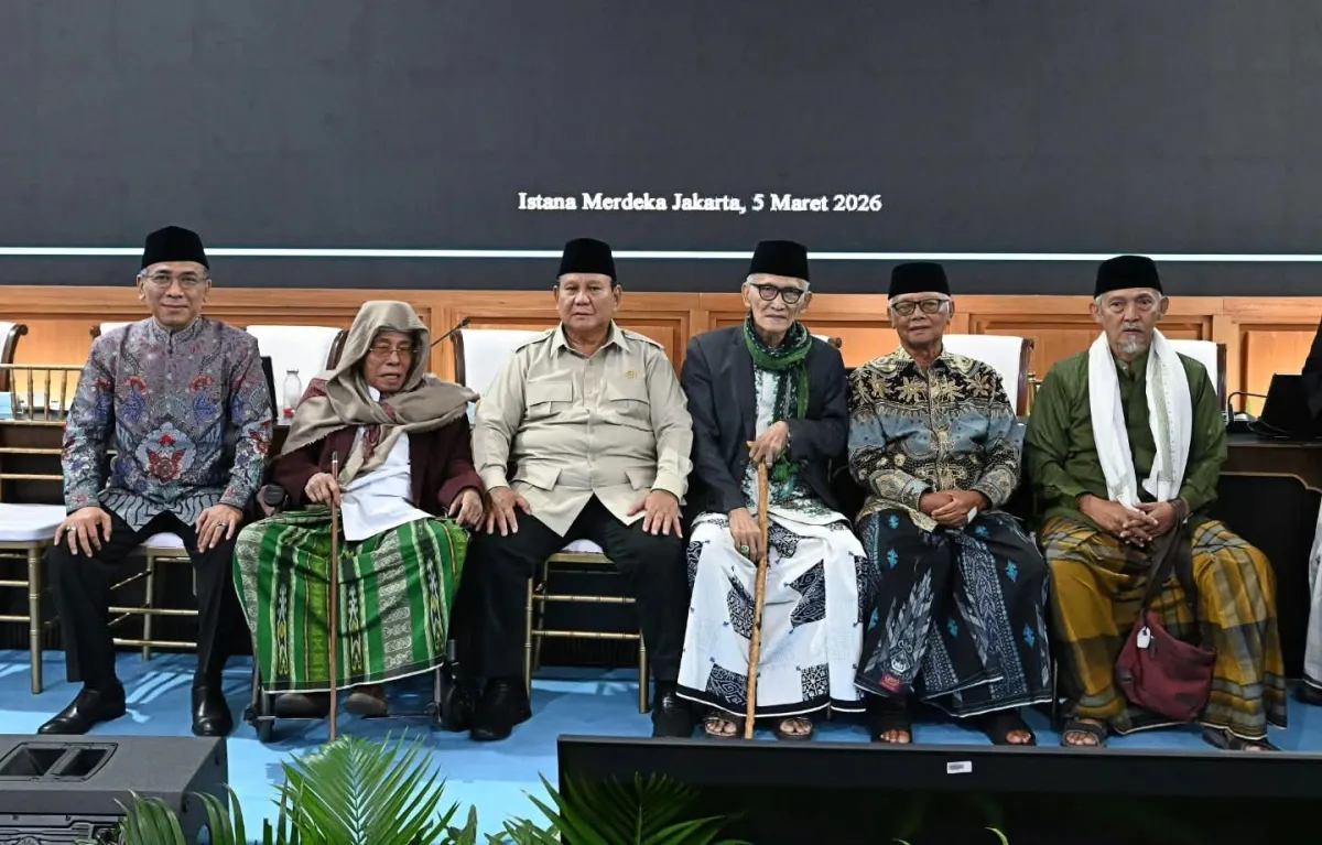 Presiden Prabowo Silaturahmi dengan Ulama Bahas Isu Strategis di Istana