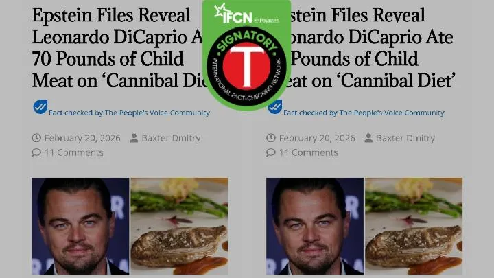 Klaim Diet Kanibal Leonardo DiCaprio Terbukti Palsu