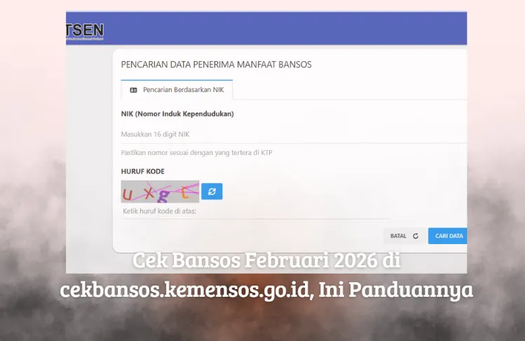 Panduan Cek Status Bansos 2026 Secara Online di cekbansos.kemensos.go.id