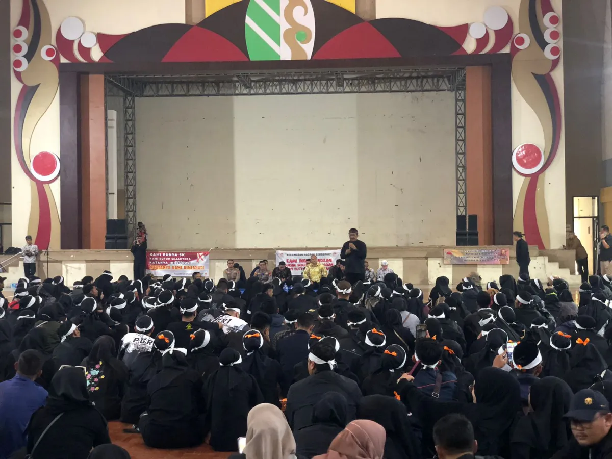 GTK PPPK Paruh Waktu Sukabumi Kecewa Setelah Dialog dengan Pimpinan Daerah