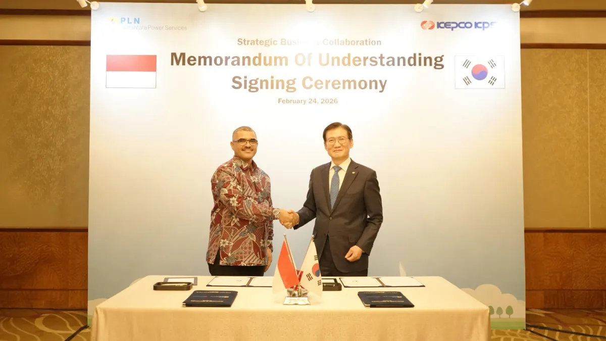 PLN NPS Jalin Kerja Sama Strategis dengan KEPCO KPS untuk Pasar Global