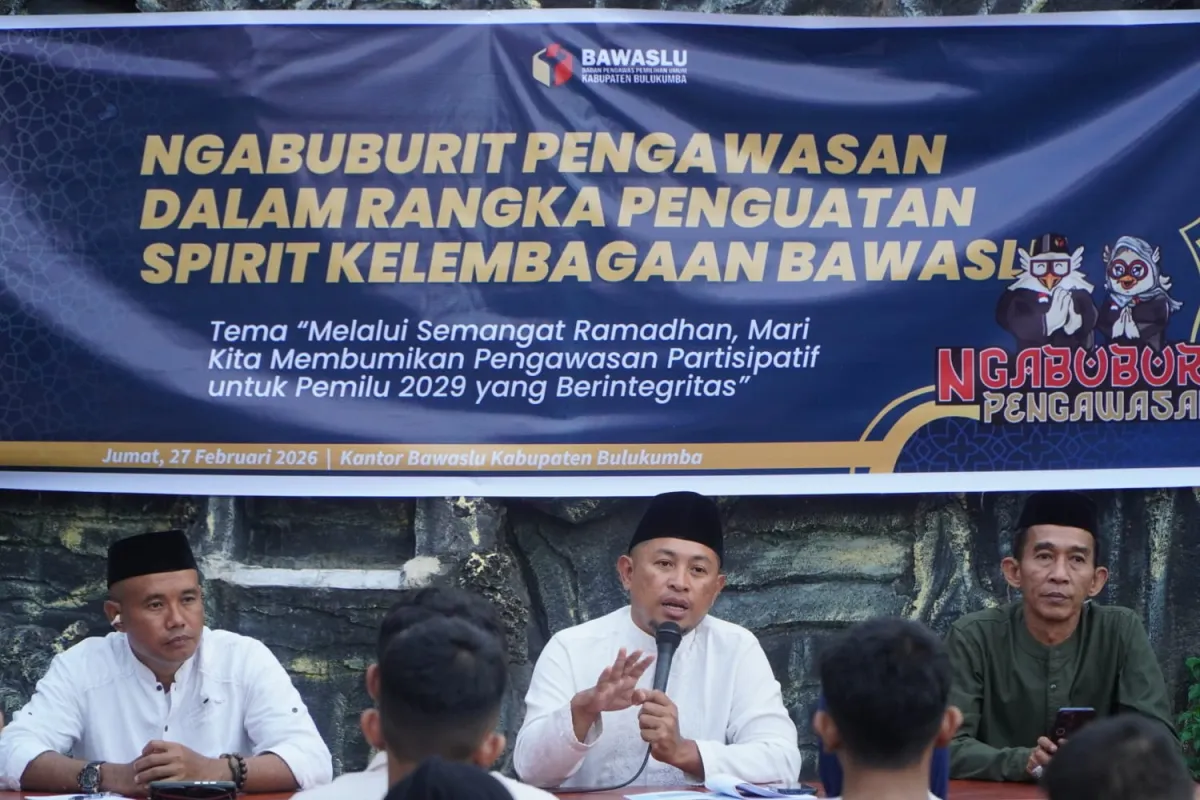 Bawaslu Bulukumba Gelar Ngabuburit Pengawasan untuk Pemilu 2029