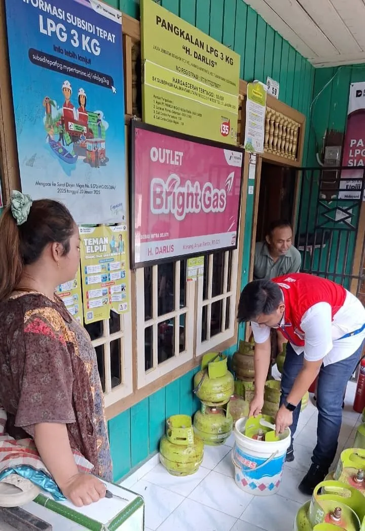 Pertamina Kalimantan Lakukan Sidak untuk Pastikan Keamanan LPG 3 Kg di Tarakan