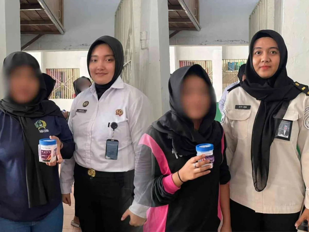Rutan Balikpapan Laksanakan Tes Urine untuk Jaga Keamanan Selama Ramadhan