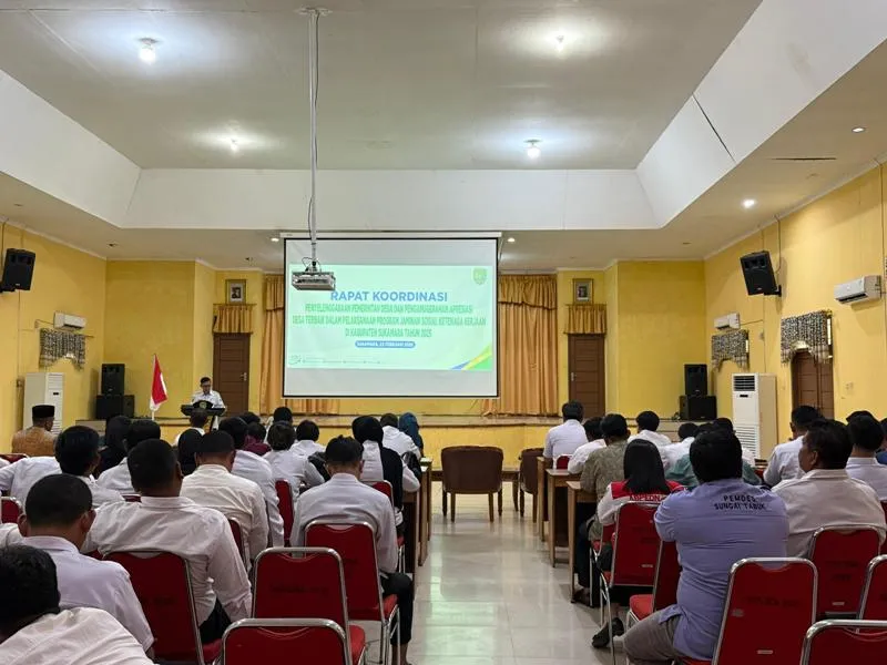 Rapat Koordinasi Penyelenggaraan Pemerintahan Desa Resmi Dibuka di Sukamara