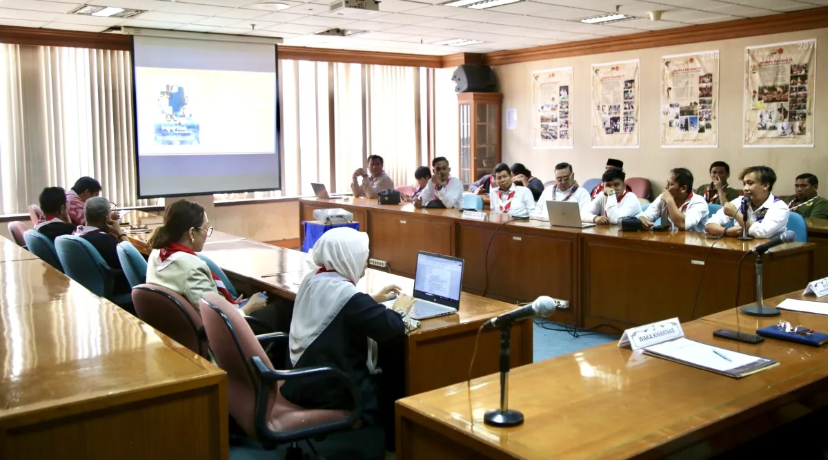 Audiensi Kwarnas dan Kwarcab Bogor Bahas Produksi Film Pramuka