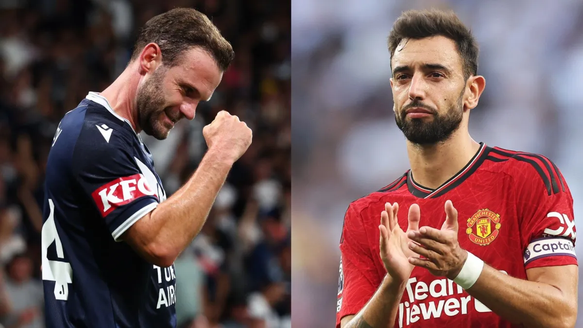 Juan Mata Cetak Dua Gol Spektakuler, Pujian dari Bruno Fernandes