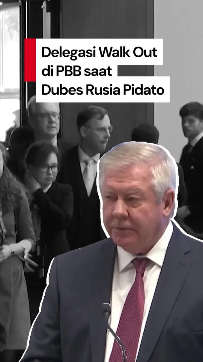Delegasi PBB Walk Out Usai Pidato Dubes Rusia, Dukung Ukraina