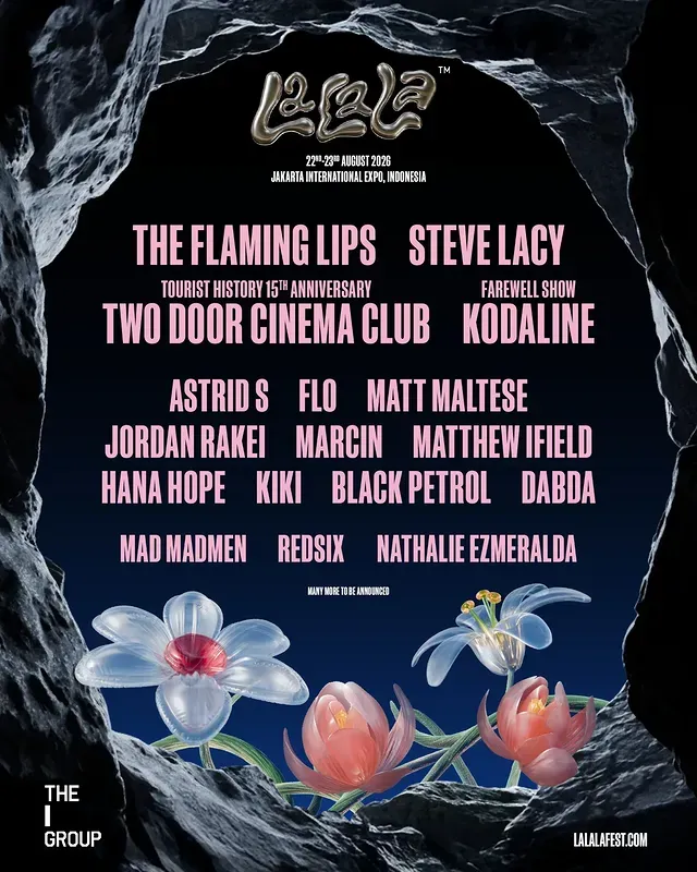 LaLaLa Fest 2026: The Flaming Lips dan Konser Perpisahan Kodaline