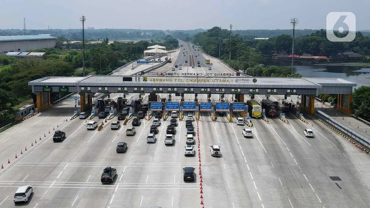 Peningkatan Volume Kendaraan di GT Cikampek saat Diskon Tarif Tol Arus Balik Lebaran