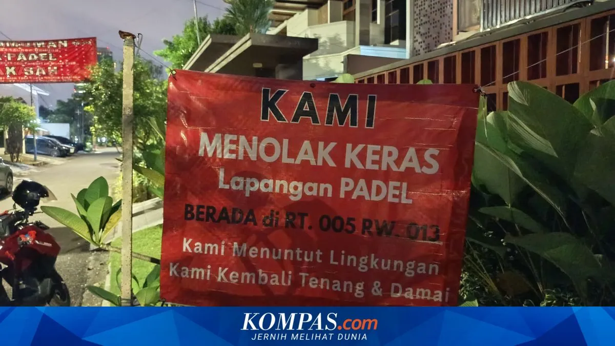 Warga Pulomas Tolak Lapangan Padel, Ganggu Lalin dan Kebisingan