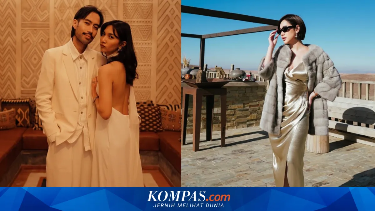 Selebriti Indonesia Tampilkan Gaya Elegan di Pernikahan Maroko