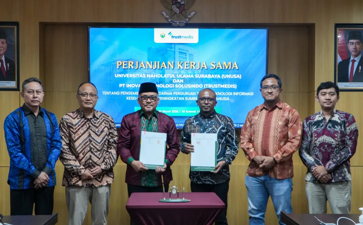 Unusa Jalin Kerja Sama dengan Trustmedis untuk Kembangkan Teknologi Kesehatan