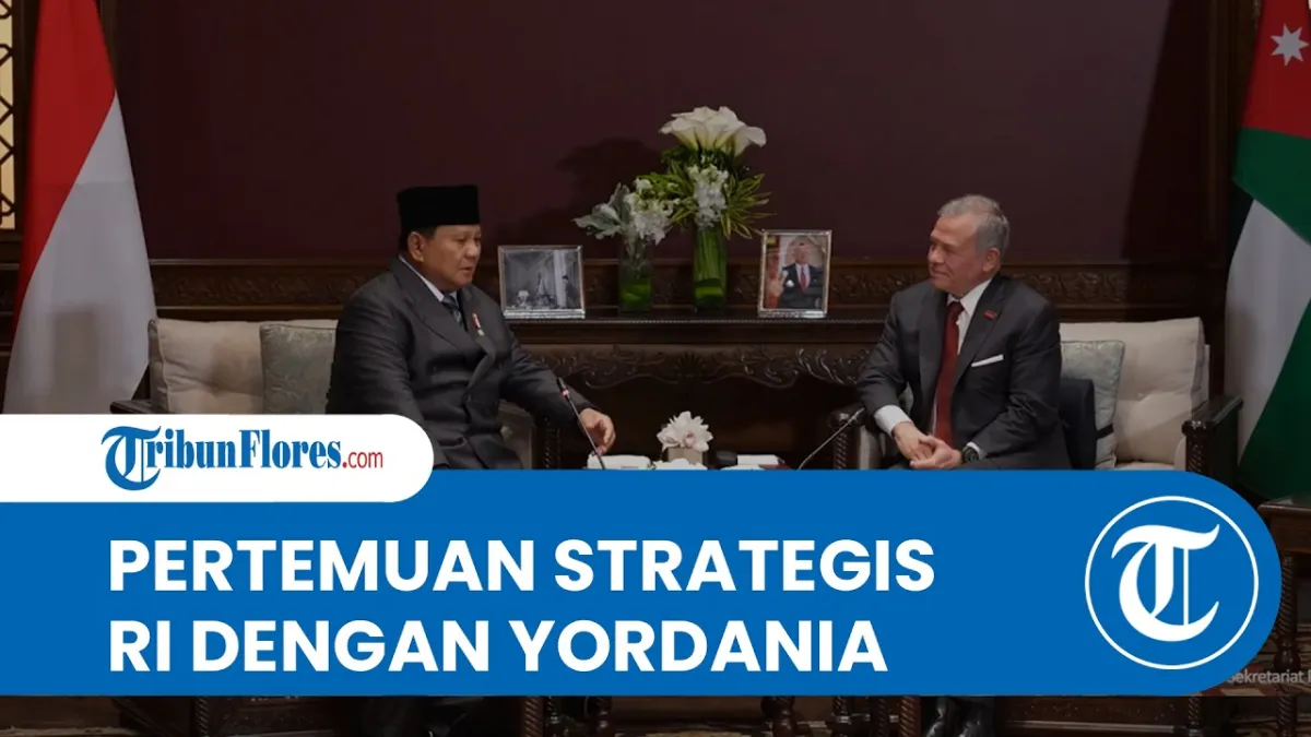 Presiden Prabowo dan Raja Abdullah II Bahas Kerja Sama Kemanusiaan di Amman