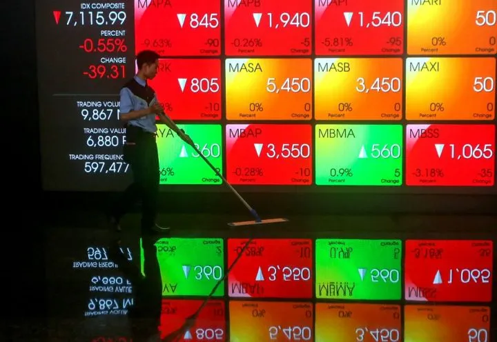 IHSG Melemah ke Posisi 8.352 di Penutupan Perdagangan