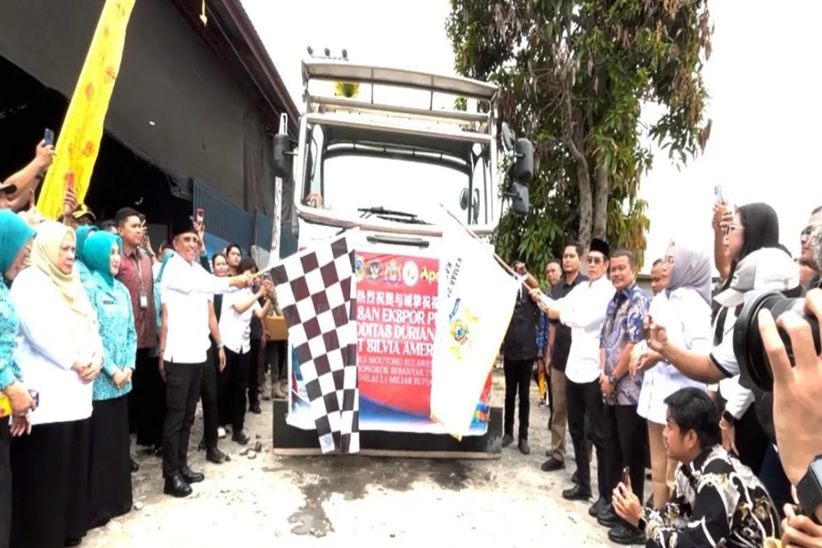 Parigi Moutong Ekspor 27 Ton Durian Beku ke Tiongkok