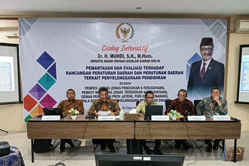 DPD RI Dorong Otonomi Pendidikan untuk Perbaikan Kebijakan Daerah