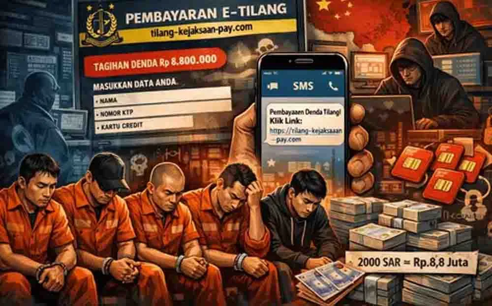 Polisi Ungkap 124 Situs Phishing Penipuan Denda E-Tilang Palsu