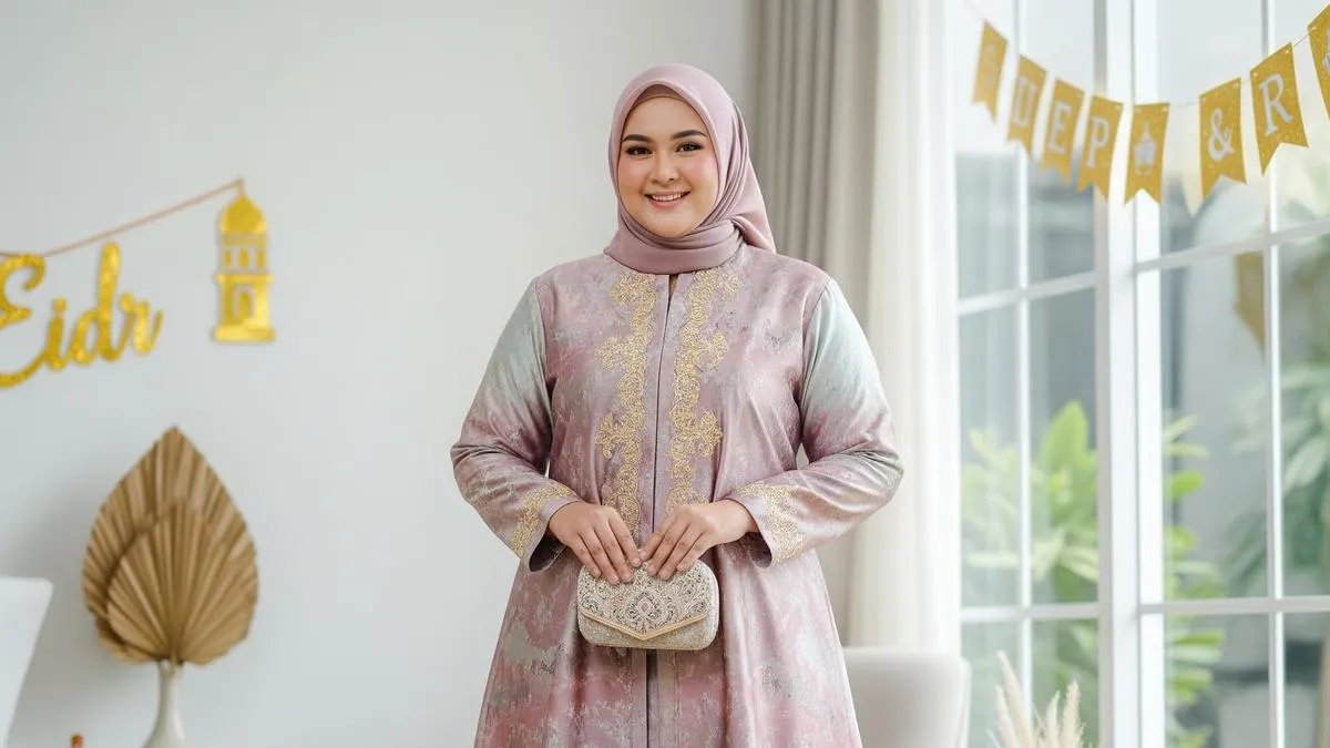 Panduan Memilih One Set Ideal untuk Wanita Bertubuh Gemuk di Lebaran 2026