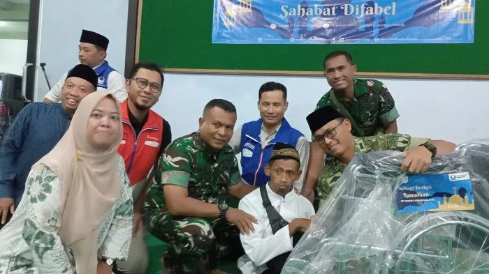 Hiswana Migas Malang Salurkan Bantuan untuk Disabilitas di Awal Ramadan