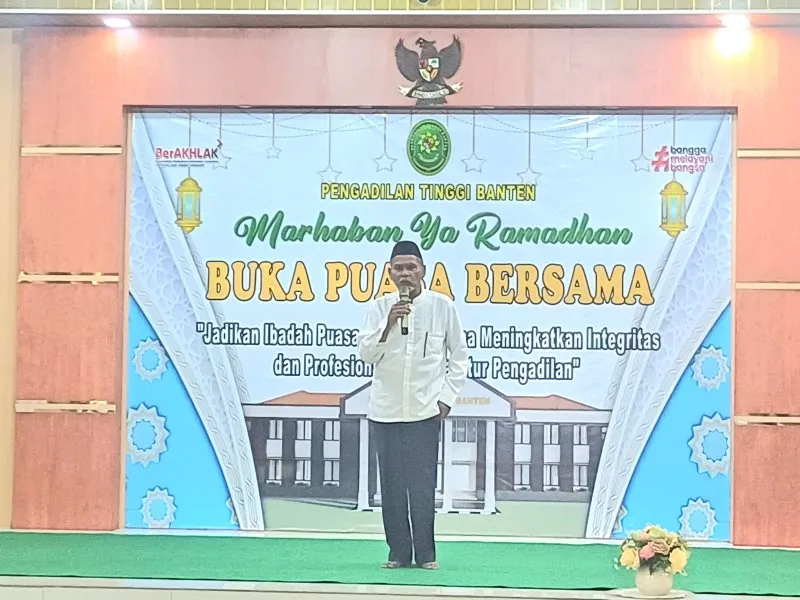 Ramadhan: Madrasah Penguatan Integritas Aparatur Peradilan di PT Banten