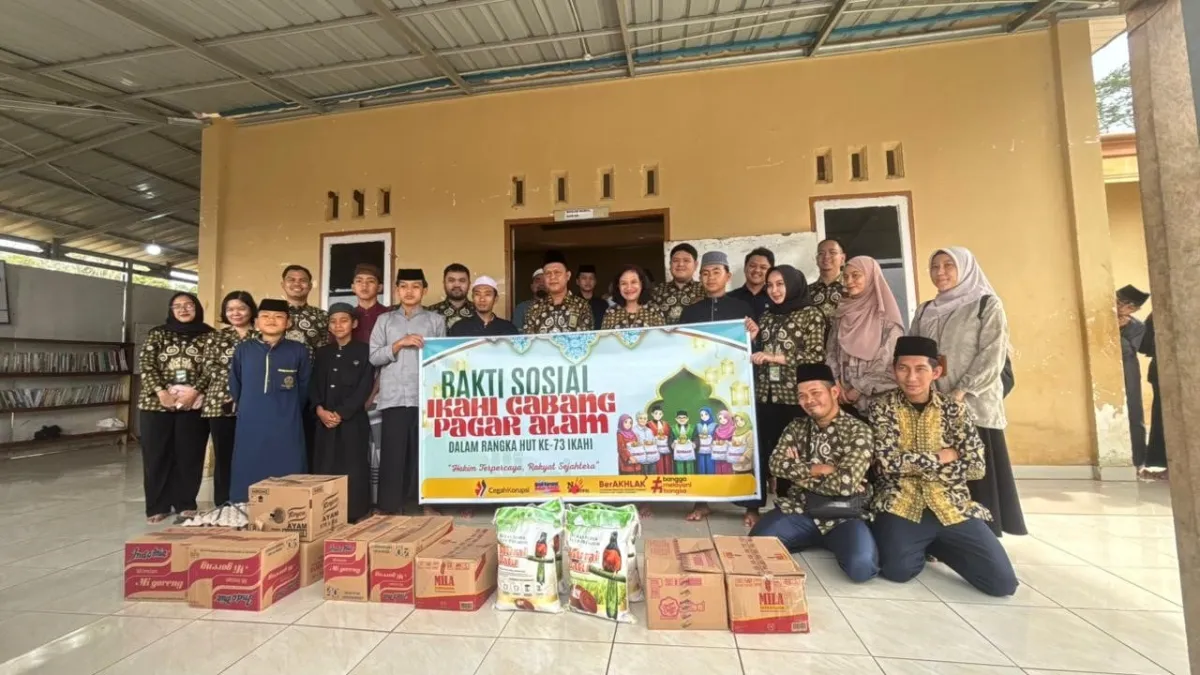IKAHI Pagar Alam Gelar Bakti Sosial untuk Tingkatkan Integritas dan Kepedulian