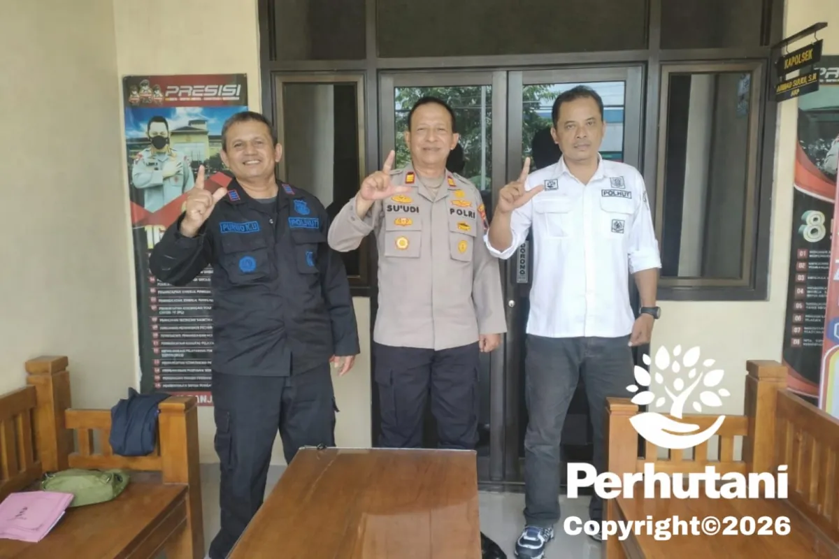Perhutani dan Polri Kolaborasi Jaga Keamanan Hutan di Banjarharjo