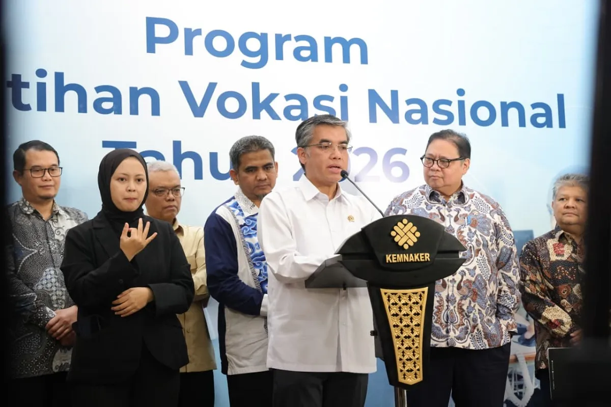 Pelatihan Vokasi Nasional 2026 Siapkan 70 Ribu Peserta untuk Tautkan Lulusan dengan Industri