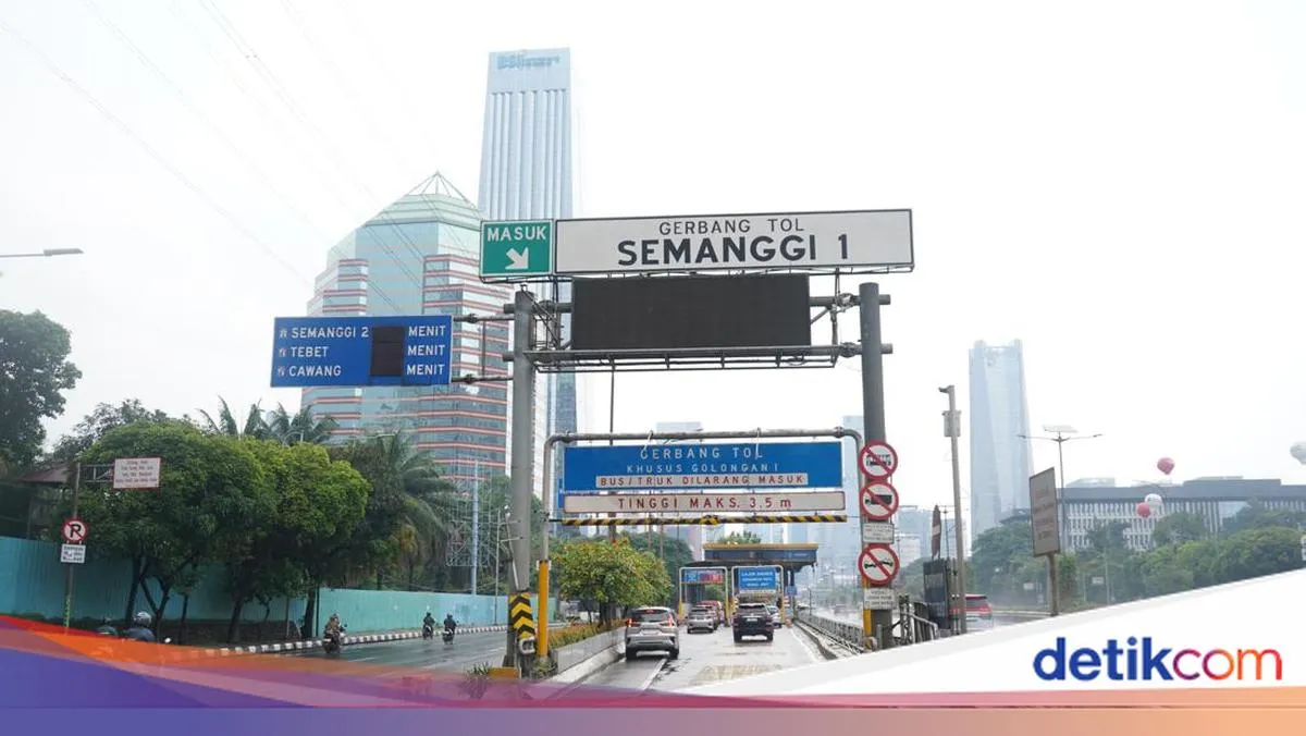 Empat Gerbang Tol Dalam Kota Jakarta Ditutup Sementara Hingga Besok Pagi